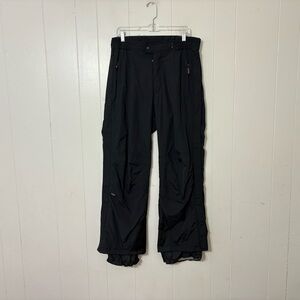 Obermeyer Black Snowboard Pants Mens M Style 35252 Waterproof Ski Snow Winter